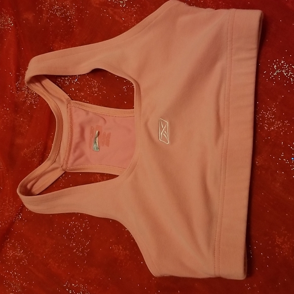REEBOK SPORTS BRA (pink) sz small - Picture 3 of 7